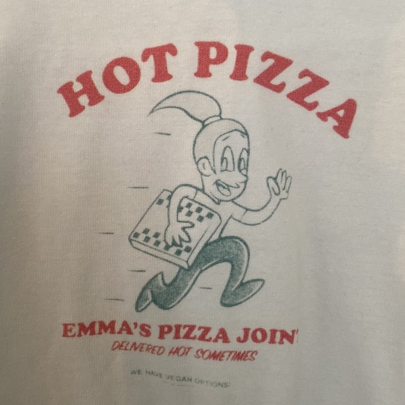 Emma Chamberlain Hot pizza joint hoodie - Picture 2 of 5